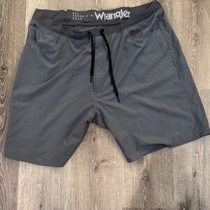Wrangler Men's Charcoal Athletic Shorts